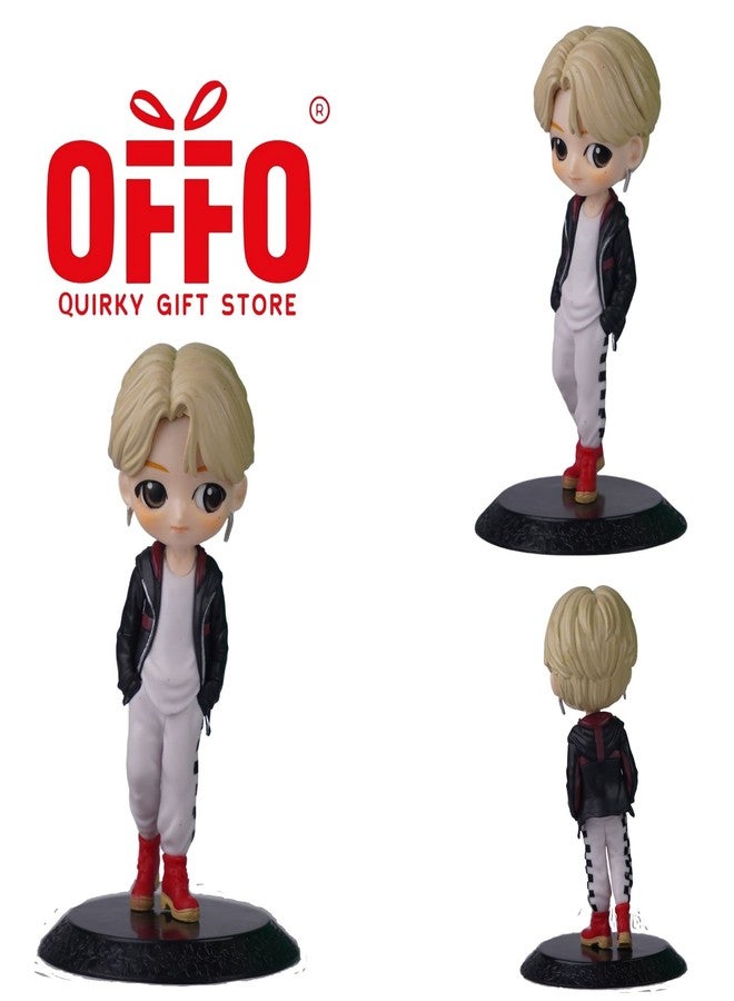 Offo BTS Action Figure [15cm]| Lightweight Attractive Durable Toy Figures for Home Decors Office Desk and Study Table (Jimin Action Figure) - Image 5